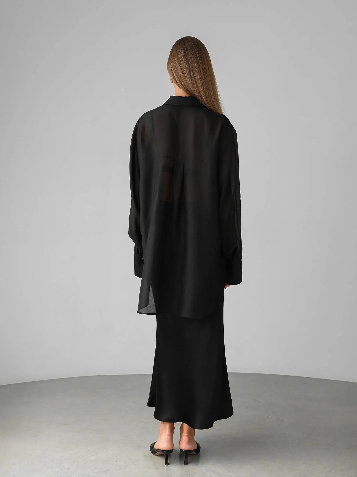 Рубашка (M (44RU), чёрный). Избражение № 3