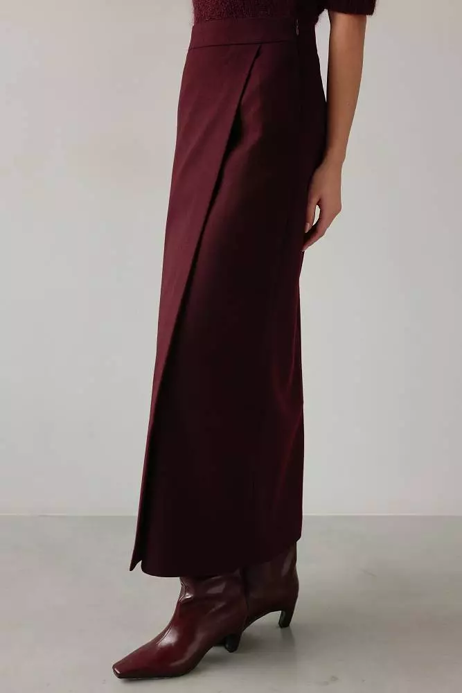 Юбка (M (44RU), сливовый). Изображение № 1