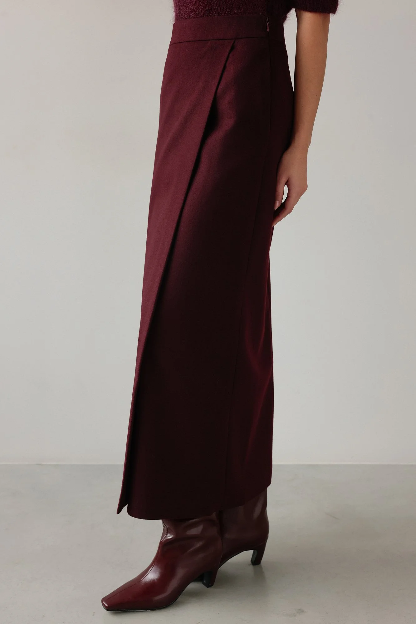 Юбка (M (44RU), сливовый). Избражение № 1