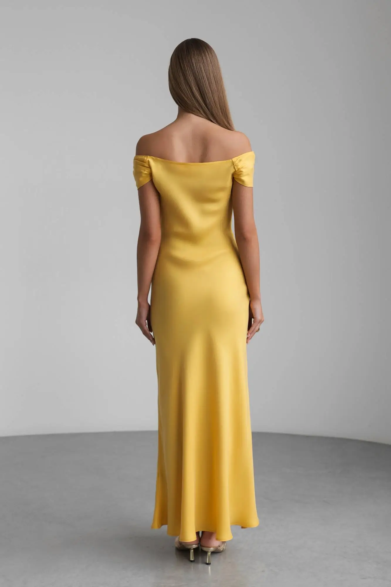 Платье (S (42RU), жёлтый). Избражение № 6