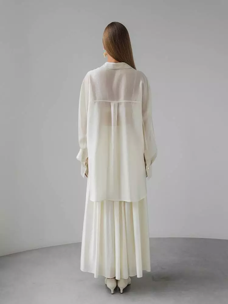 Юбка  (S (42RU), светло-бежевый). Изображение № 4