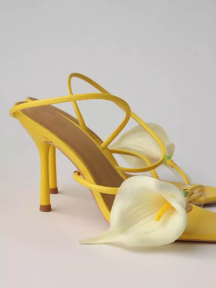 Босоножки (36, жёлтый). Изображение № 2