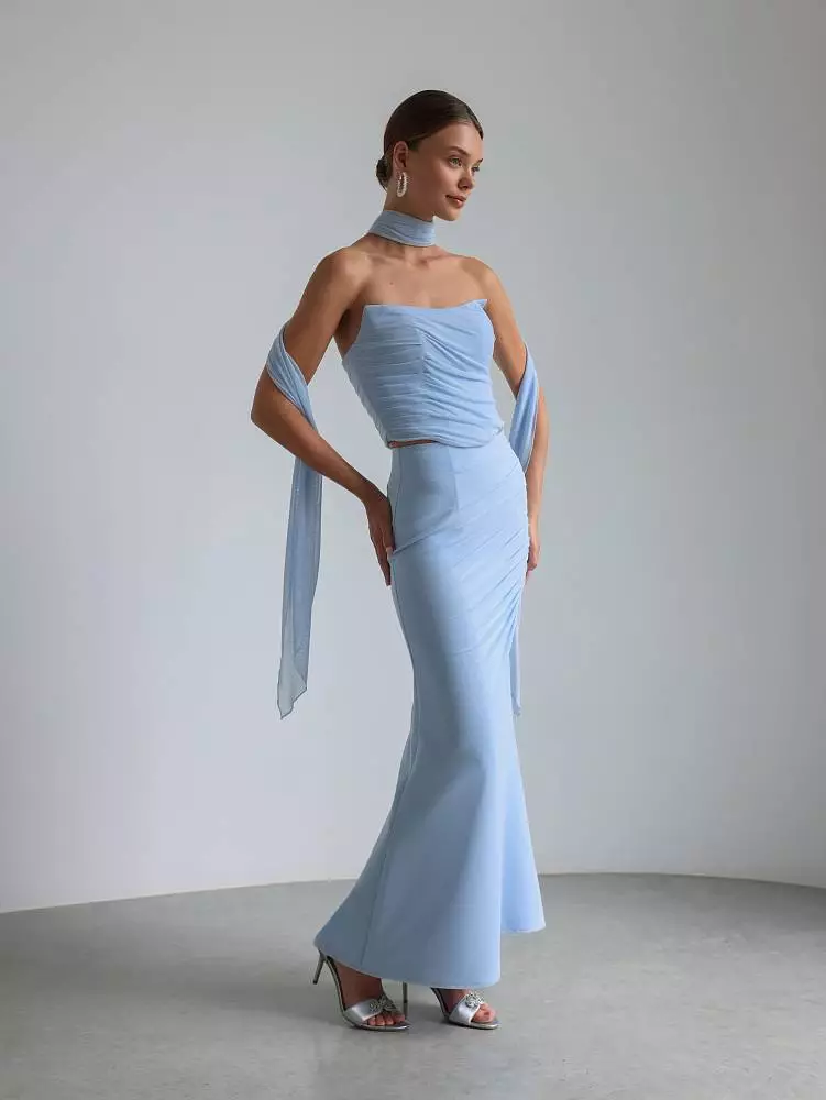 Топ (L (46RU) голубой). Изображение № 2