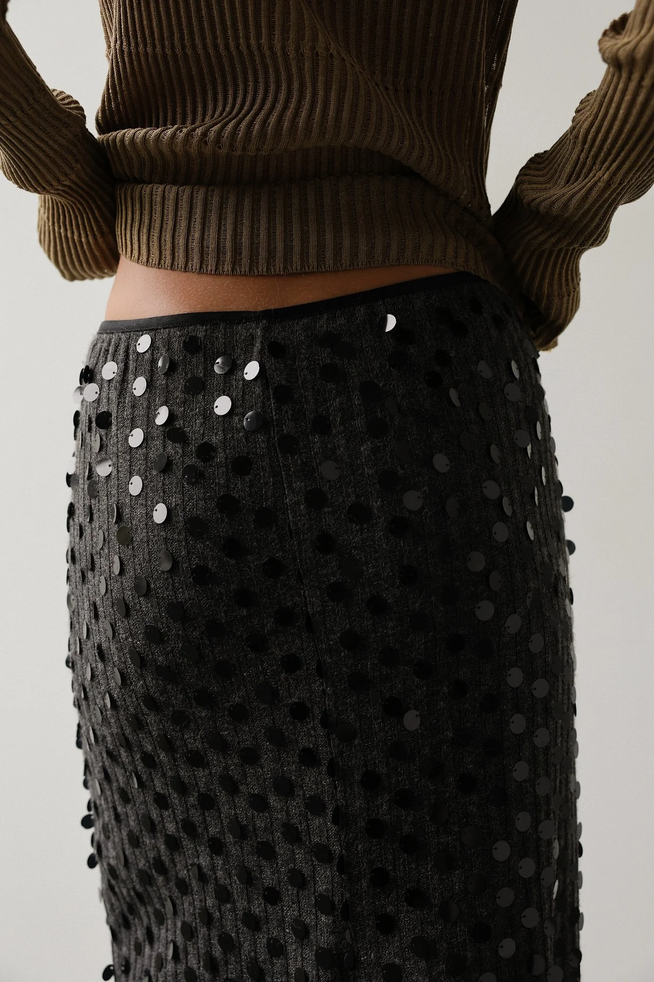 Юбка  (S (42RU), тёмно-серый). Избражение № 6