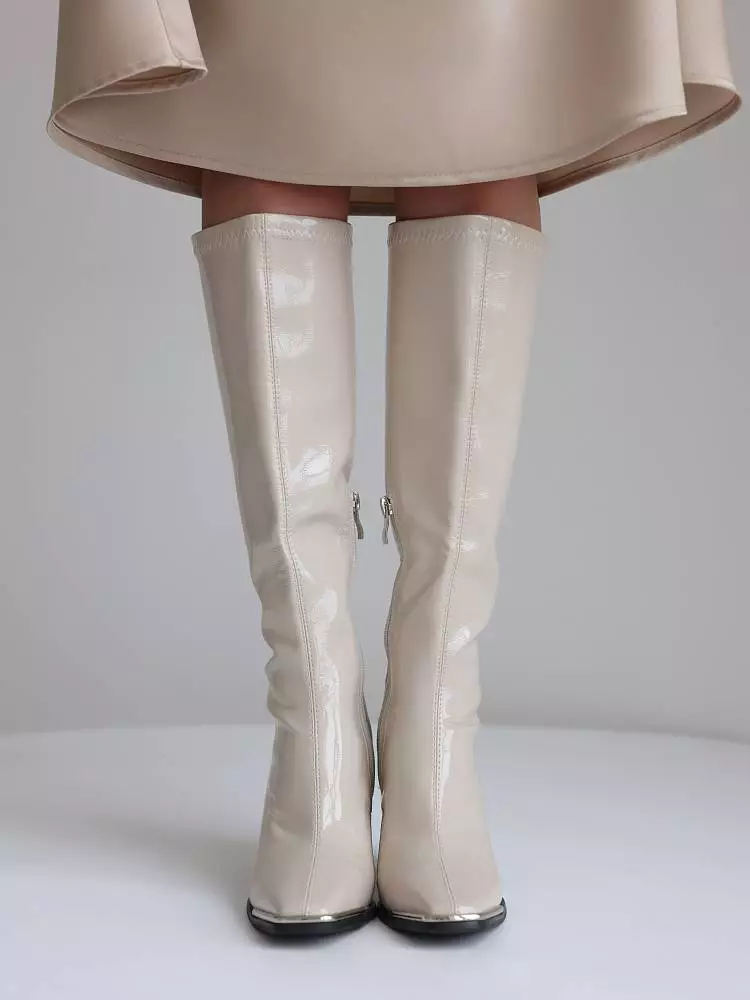 Сапоги (38, персиковый). Изображение № 2