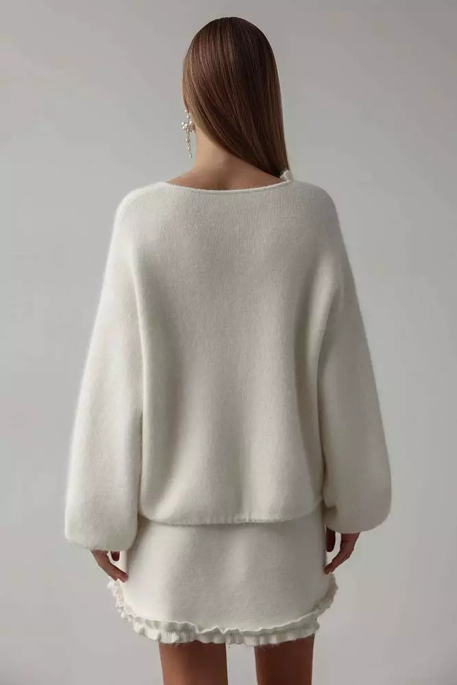 Кардиган (onesize (42-46RU), молочный). Изображение № 2