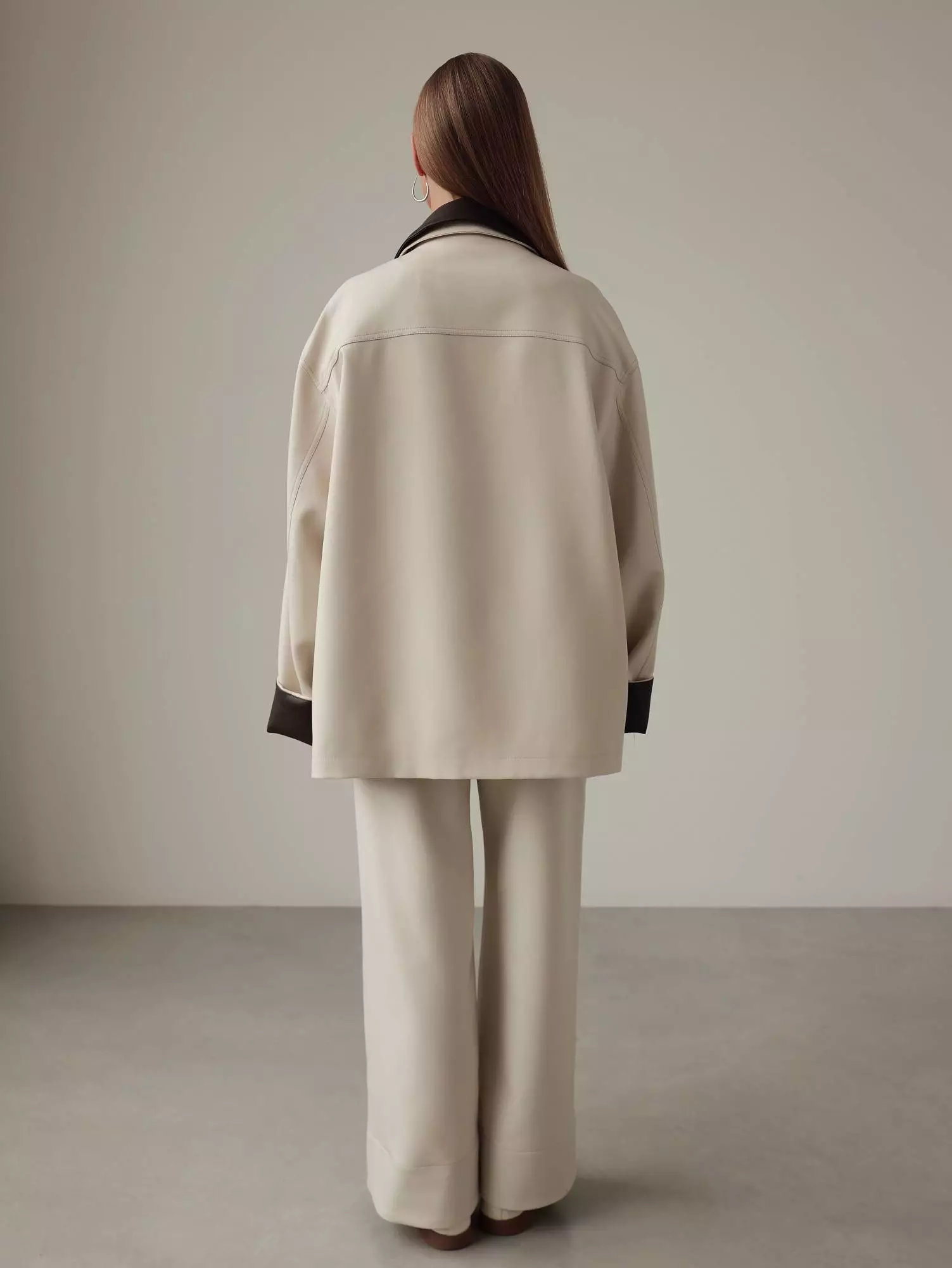 Куртка (onesize (42-46RU), бежевый). Избражение № 6