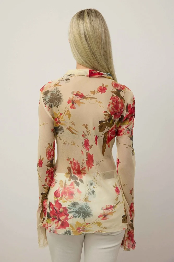 Блузы (L (46RU), светло-бежевый). Изображение № 3