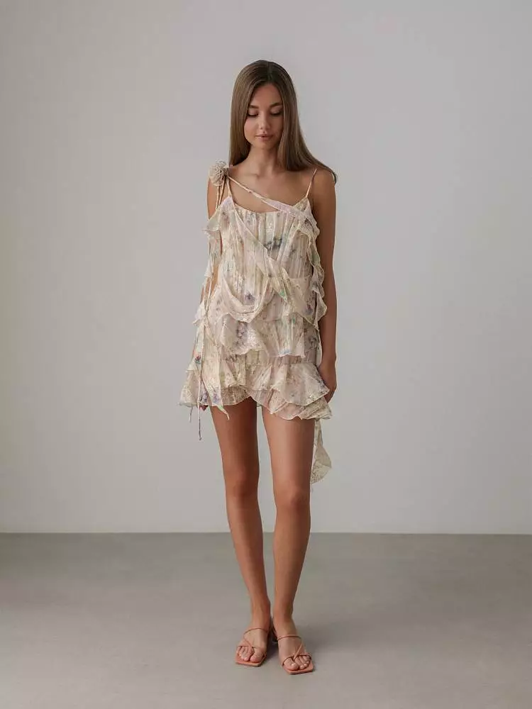 Юбка  (XS (40RU), персиковый). Изображение № 2