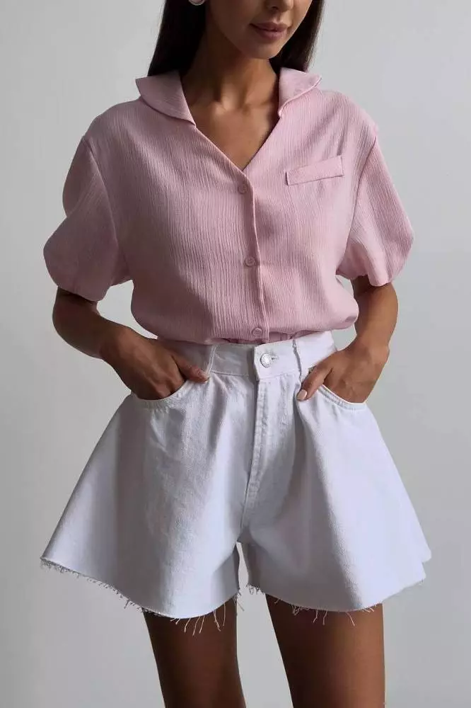 рубашка (M, розовый). Изображение № 1