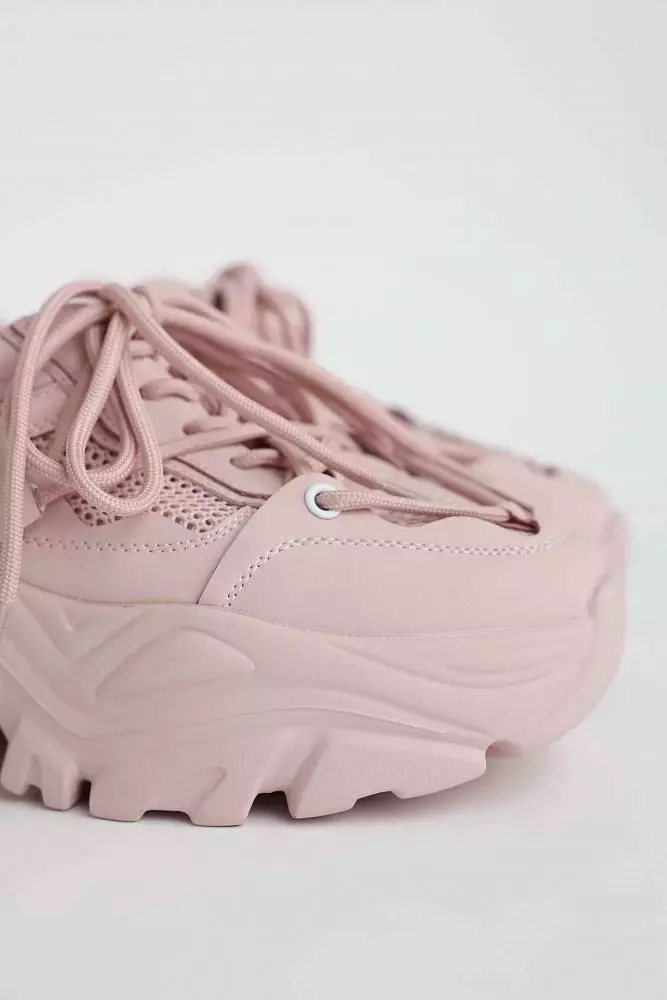 кроссовки (37, пудровый). Изображение № 3