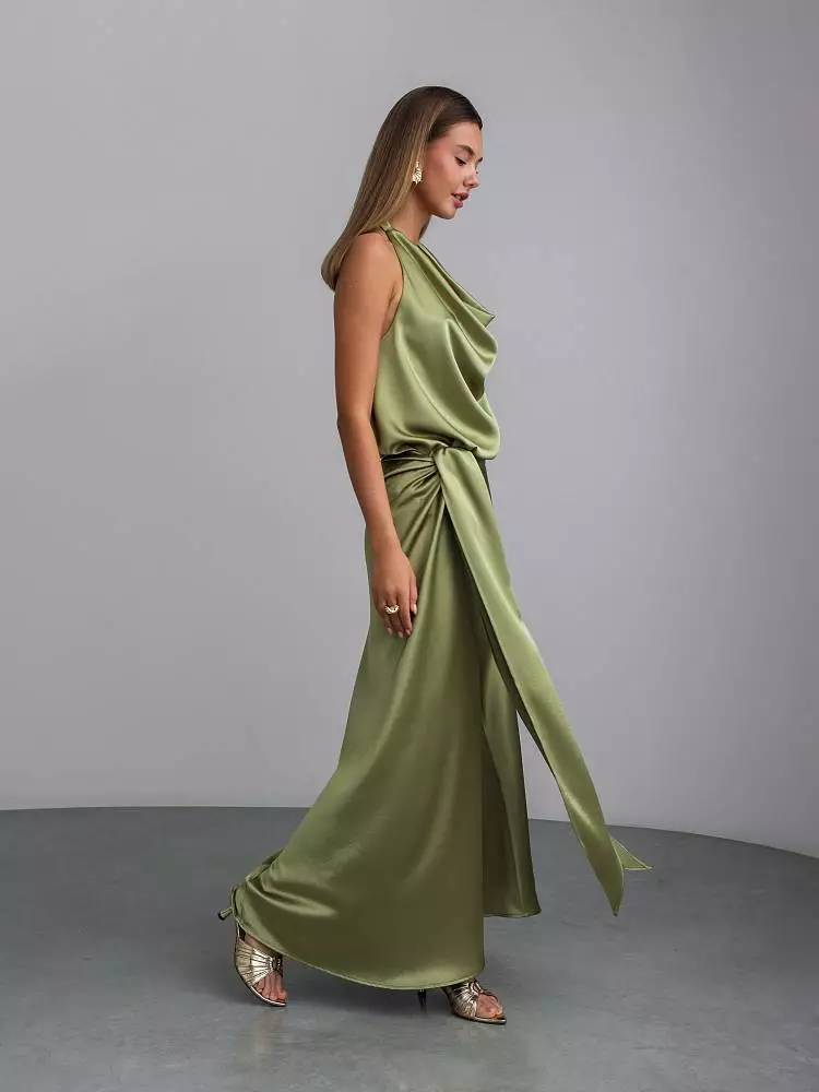 Юбка (S (42RU), оливковый). Изображение № 3