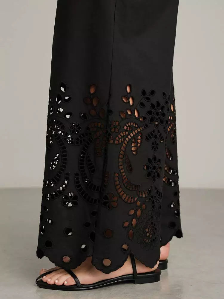 Брюки (S (42RU) чёрный). Изображение № 4