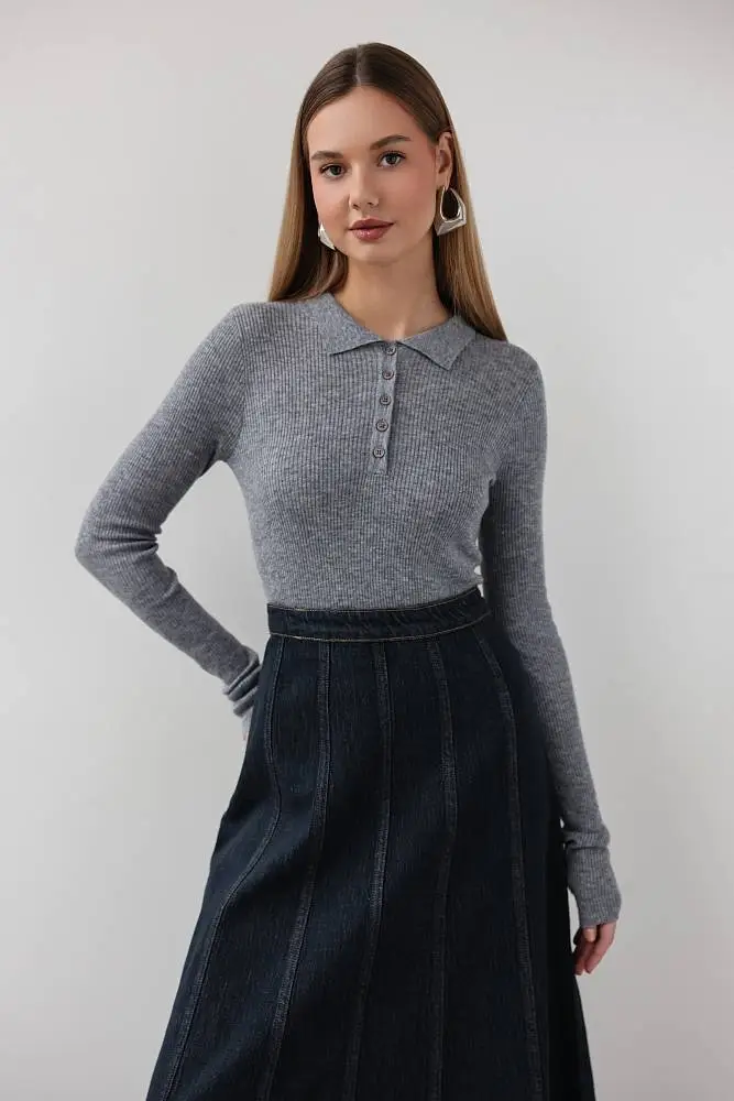 Джемпер (S (42RU), серый). Изображение № 1