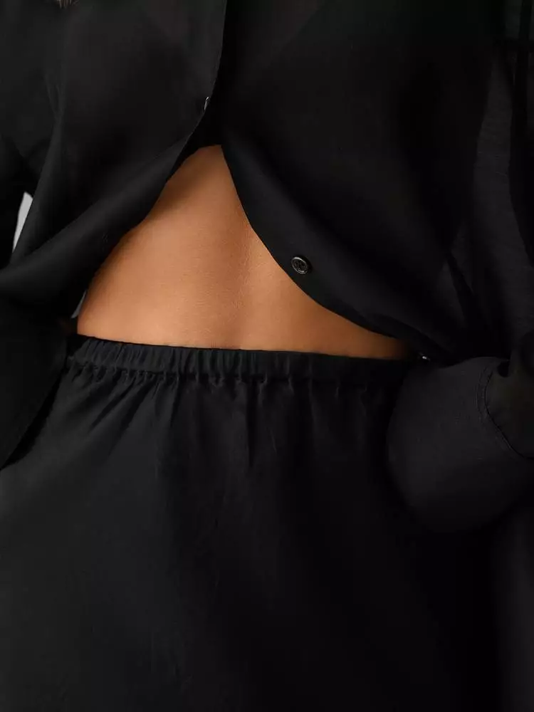 Юбка  (M (44RU), чёрный). Изображение № 3