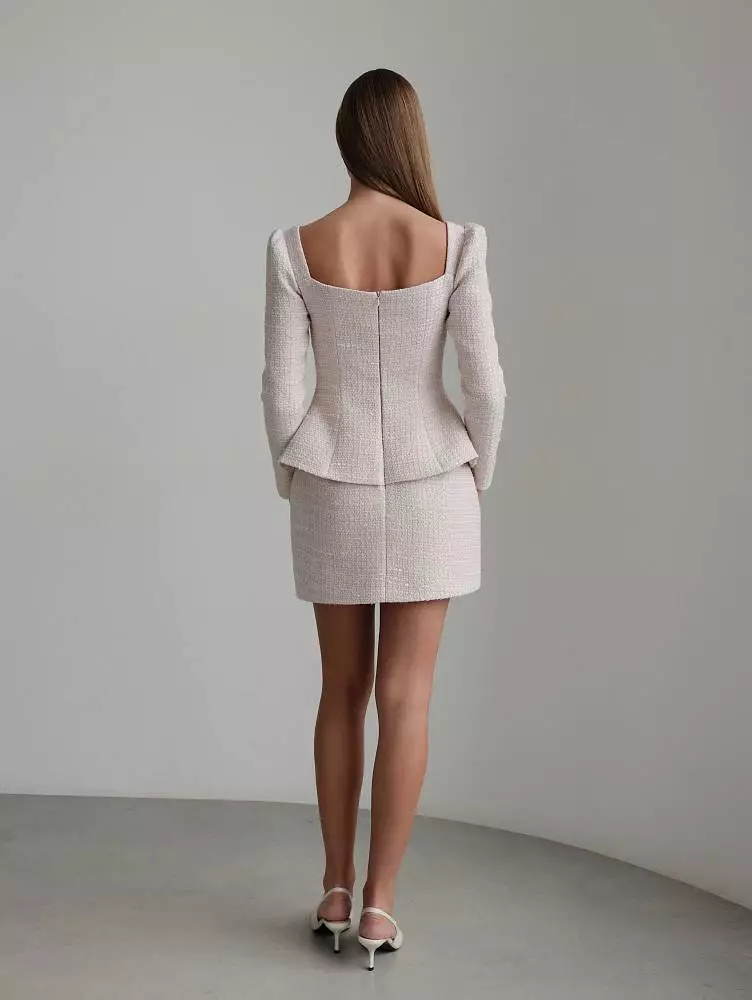 Платье (M (44RU), бледно-розовый). Изображение № 6