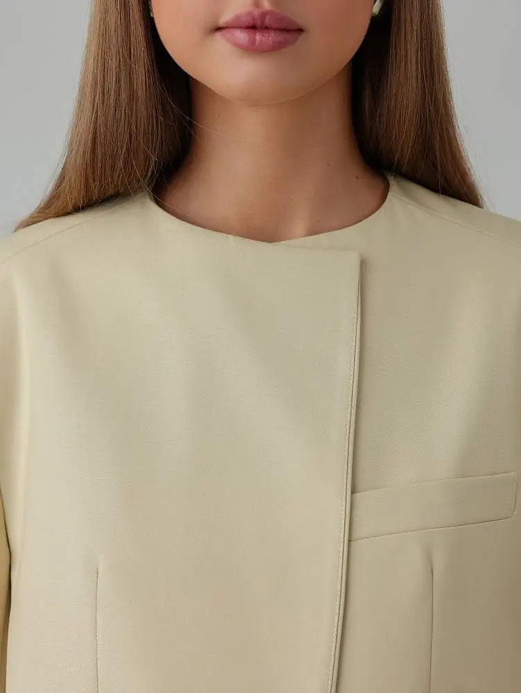 Пиджак (M (44RU), песочный). Изображение № 5