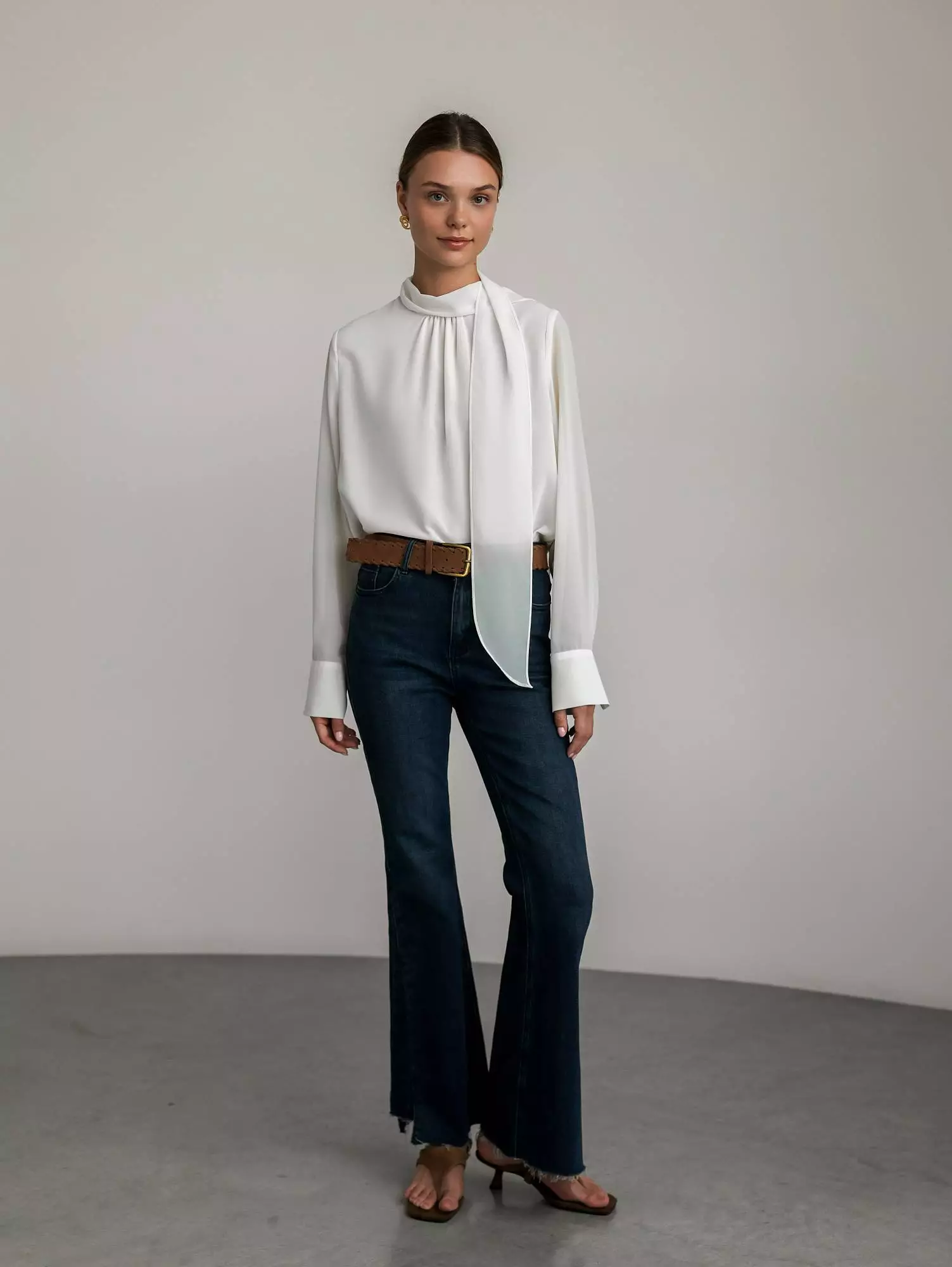 Джинсы (L (46RU), тёмно-синий). Избражение № 1