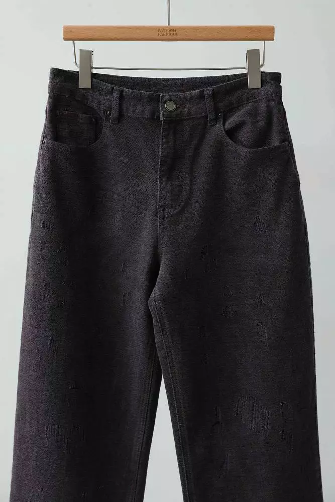 Джинсы (L (46), пыльно-сиреневый). Изображение № 2