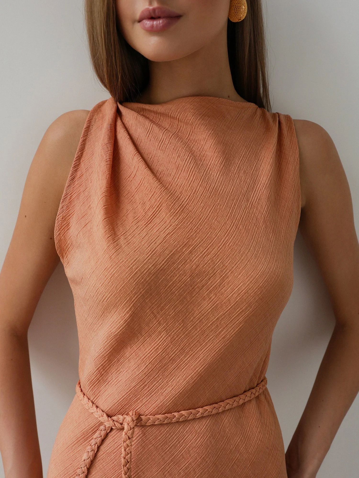 Платье (S (42RU), охра). Избражение № 2