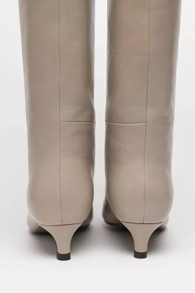 Сапоги (36, бежевый). Изображение № 5