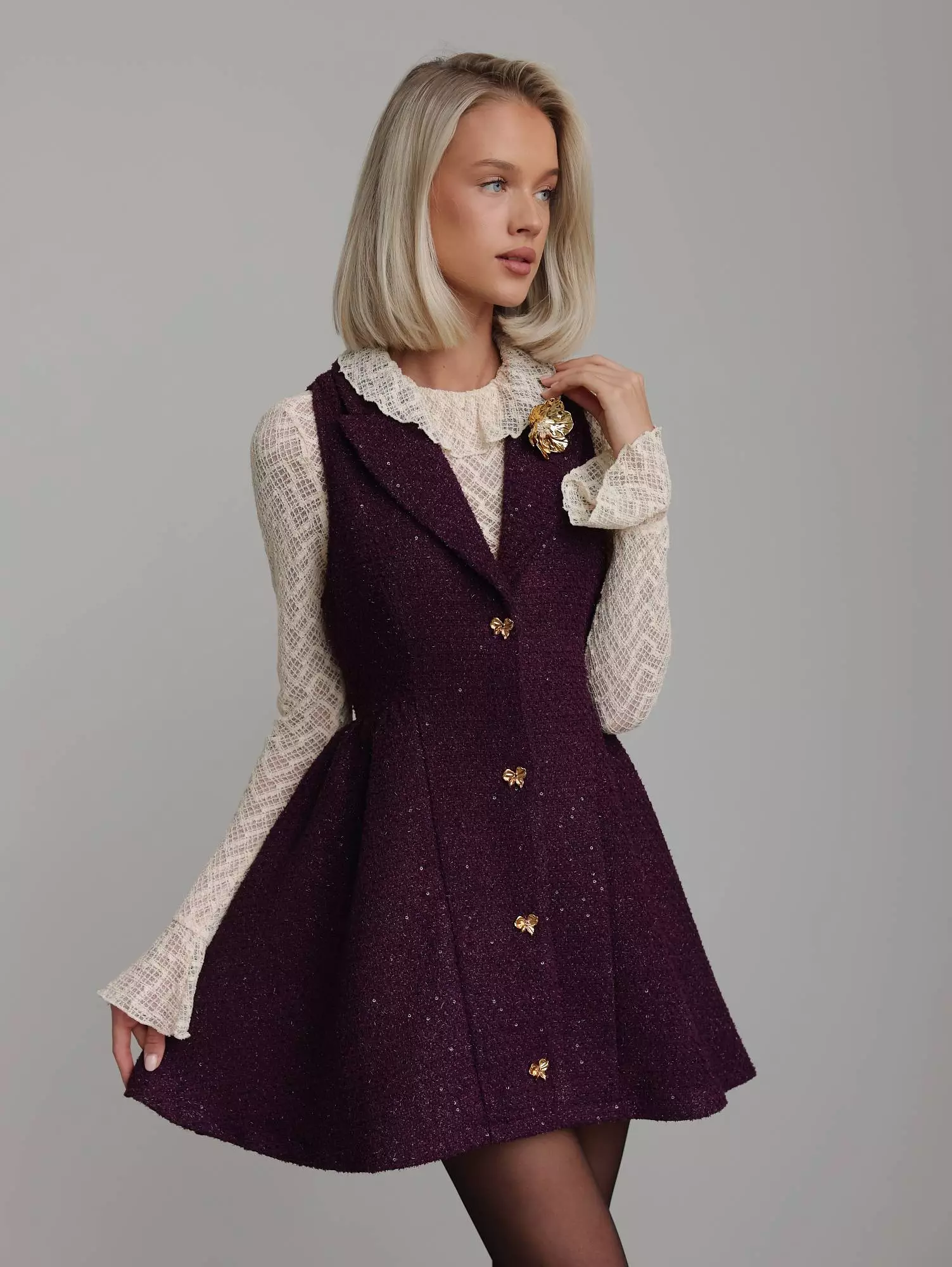 Блузка (M (44RU), бежевый). Избражение № 1