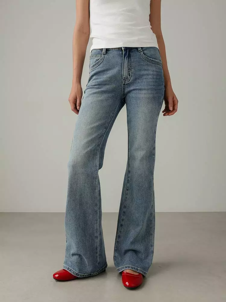 Джинсы (M (44RU), светло-синий). Изображение № 2