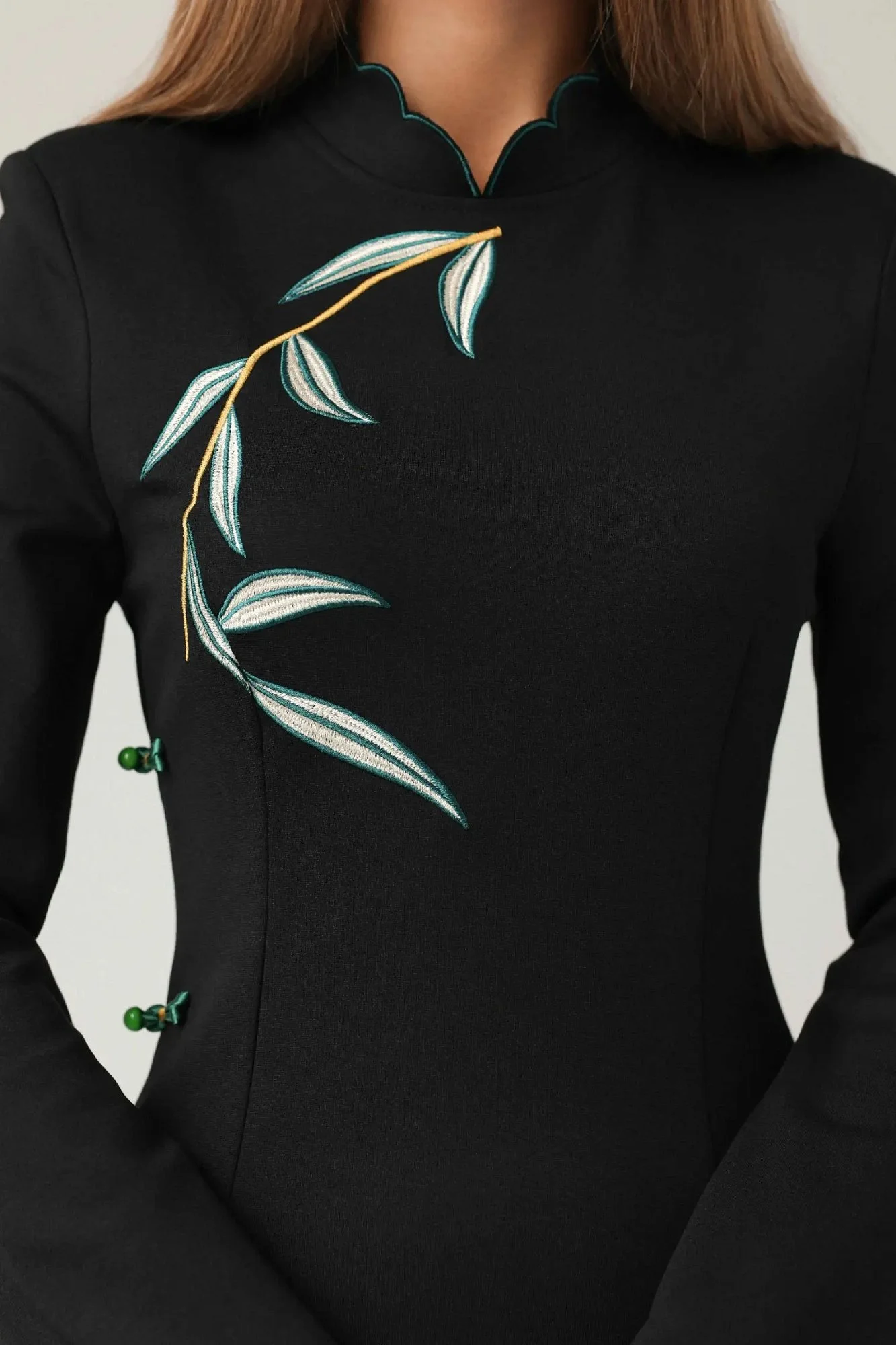 Платье  (M (44RU), чёрный). Избражение № 3