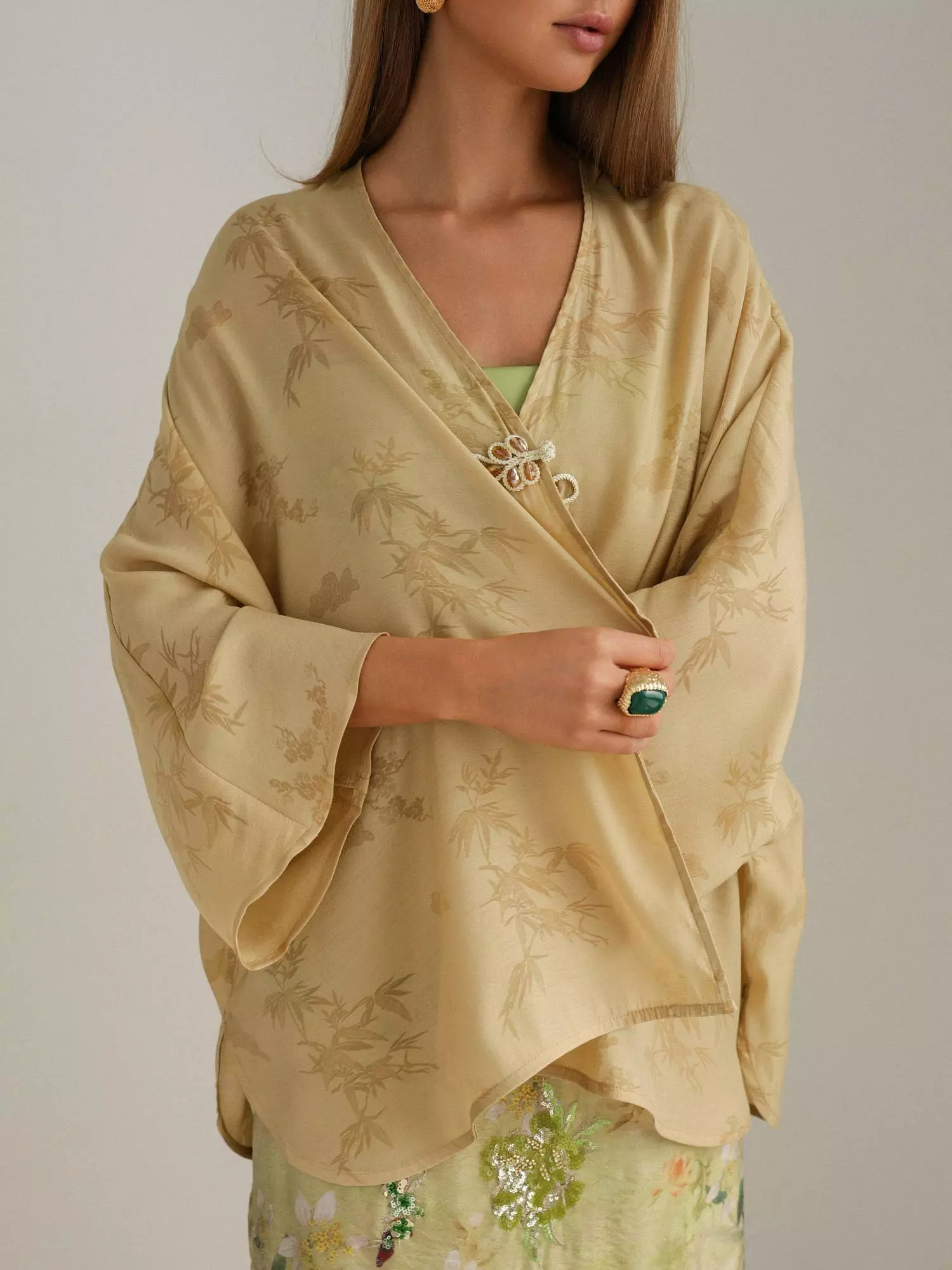 Накидка (M (44RU), песочный). Избражение № 3