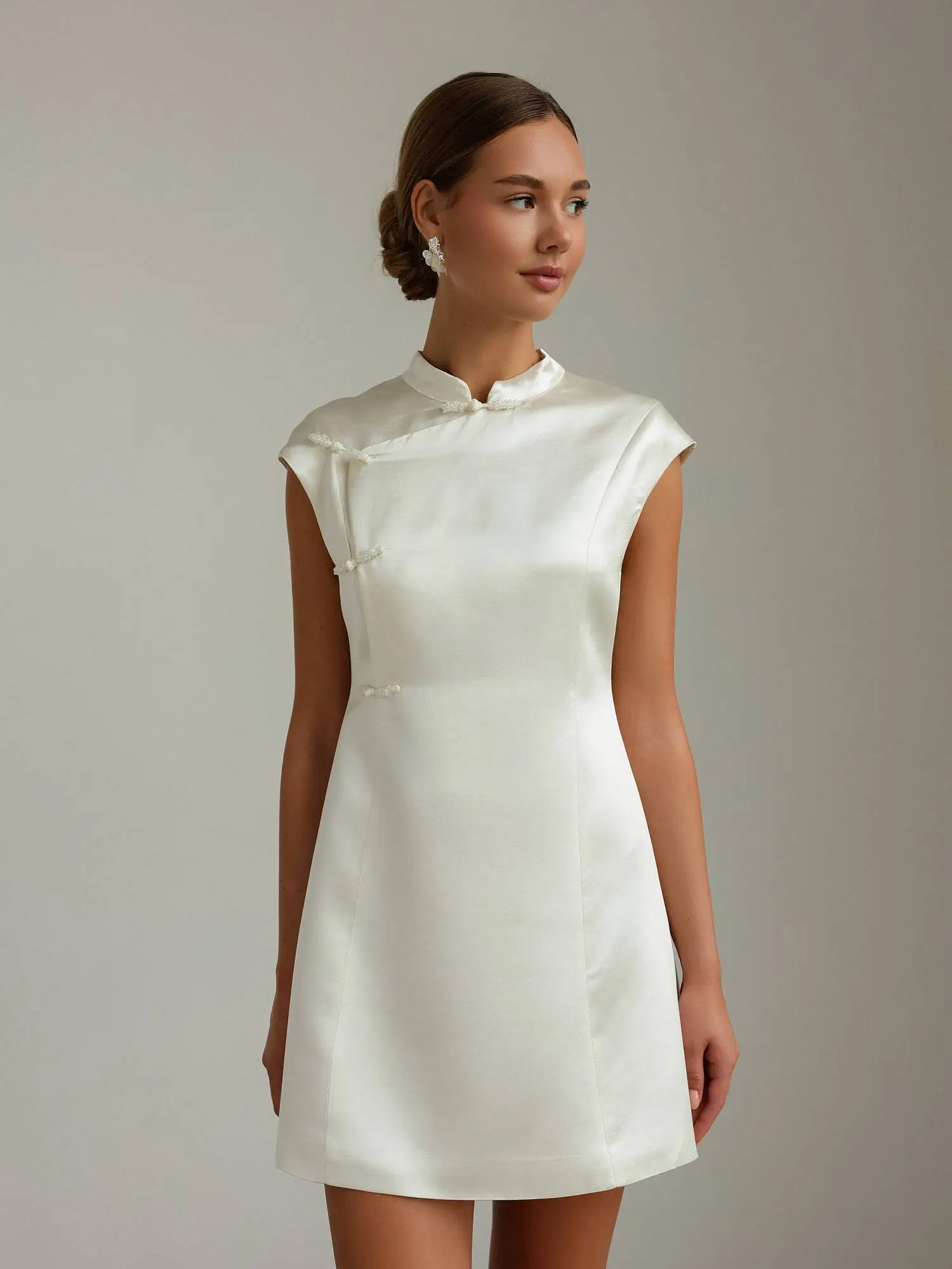 Платье (S (42RU) молочный). Избражение № 1