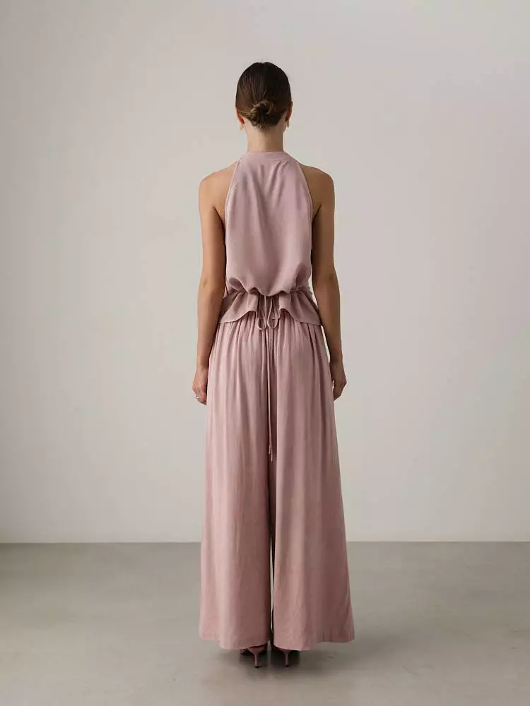 Костюм: топ и брюки (S (42RU), пыльно-розовый). Изображение № 5