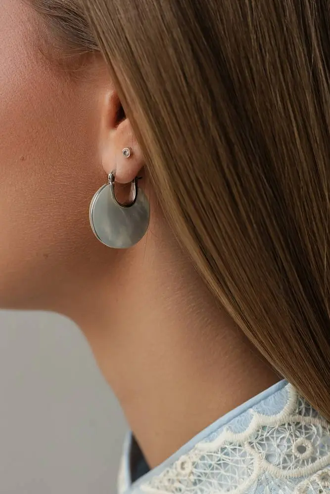 Серьги (серебристый). Изображение № 3