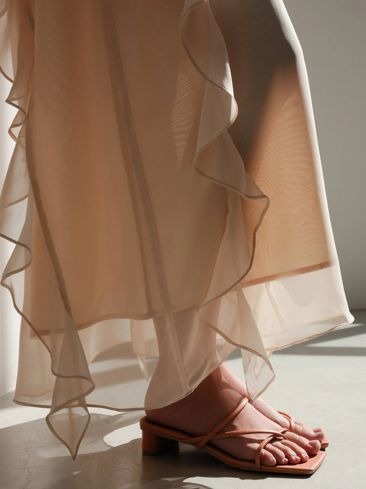 Платье (S (42RU), нежно-персиковый). Избражение № 4