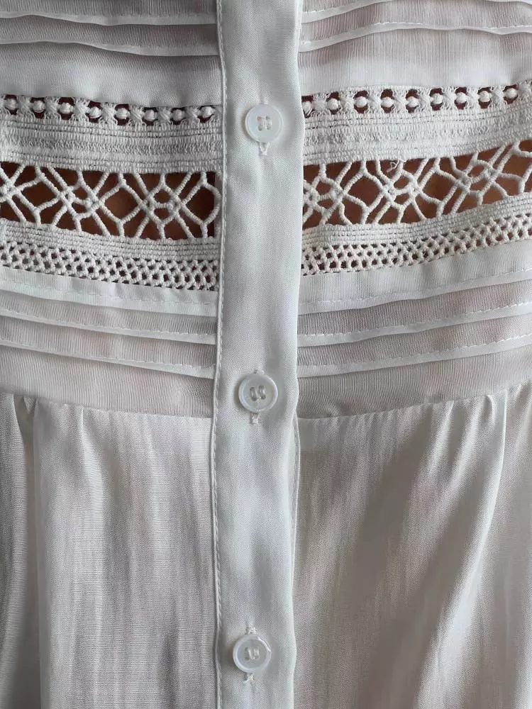 Блуза (L (46RU), светло-бежевый). Изображение № 3