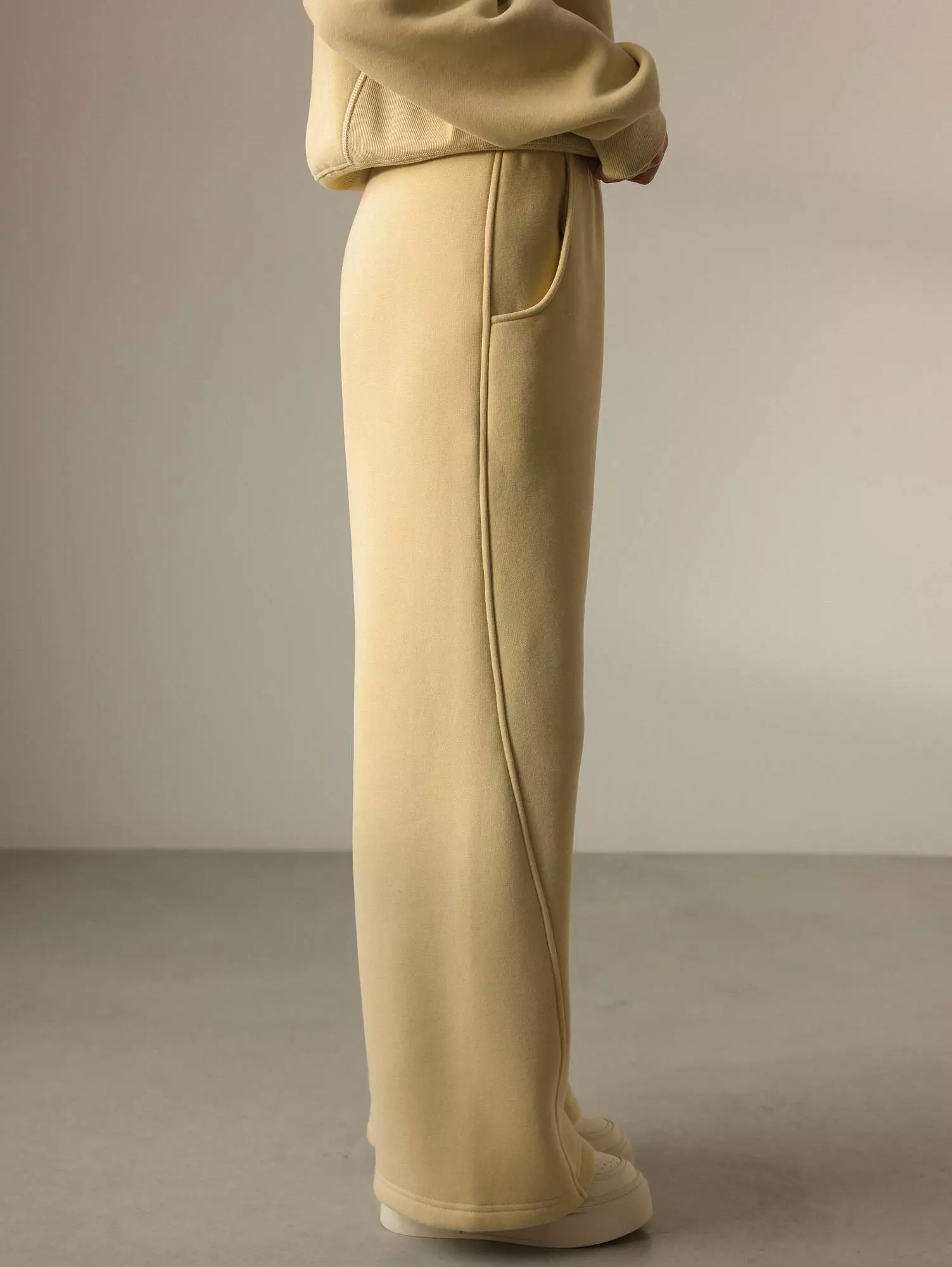 Брюки (M (44RU), жёлтая пастель). Избражение № 5