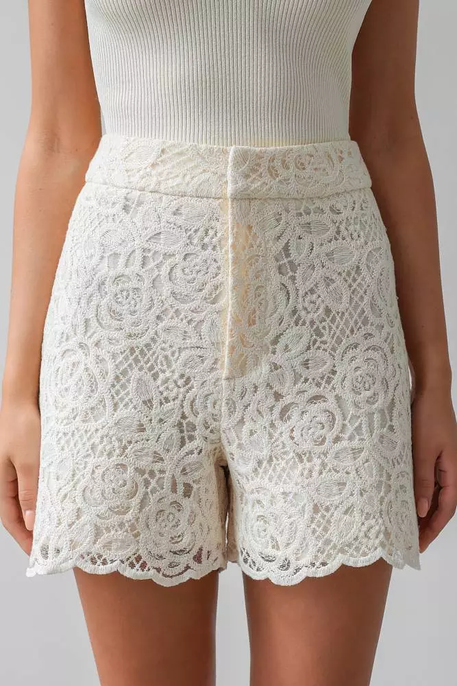 Шорты (M (44RU), светло-бежевый). Изображение № 1