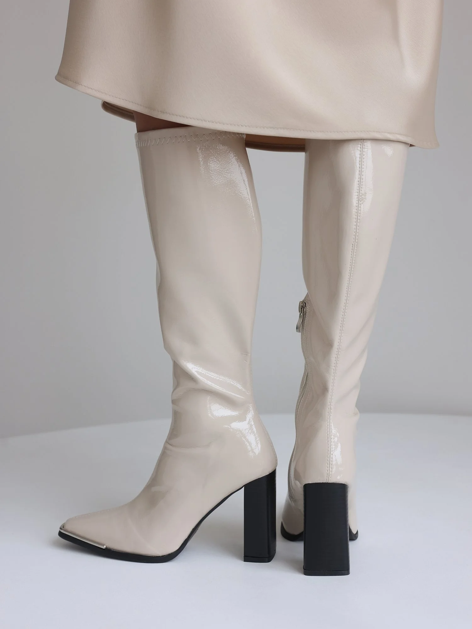 Сапоги (38, персиковый). Избражение № 5