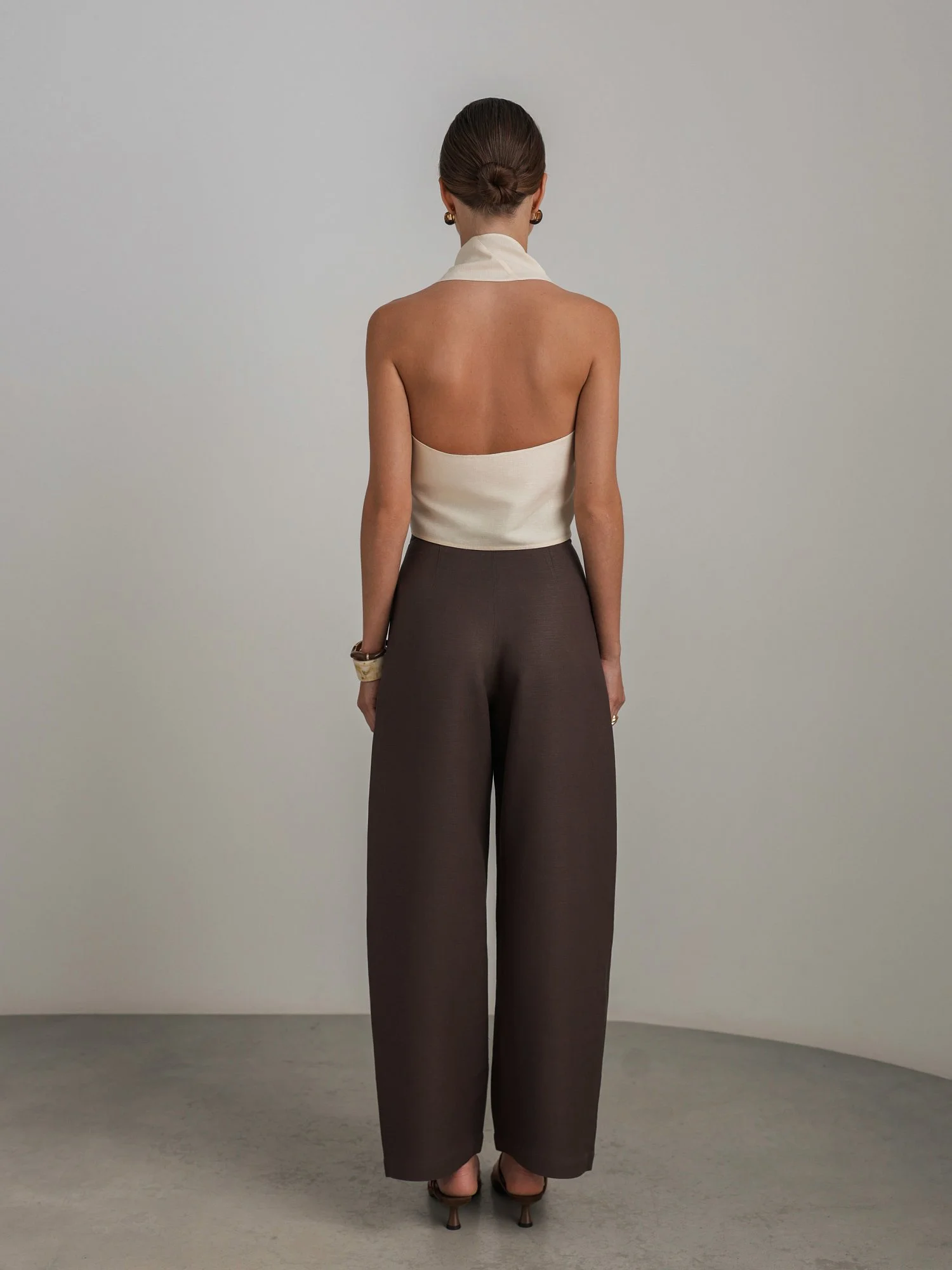 Брюки (S (42RU), коричневый). Избражение № 3