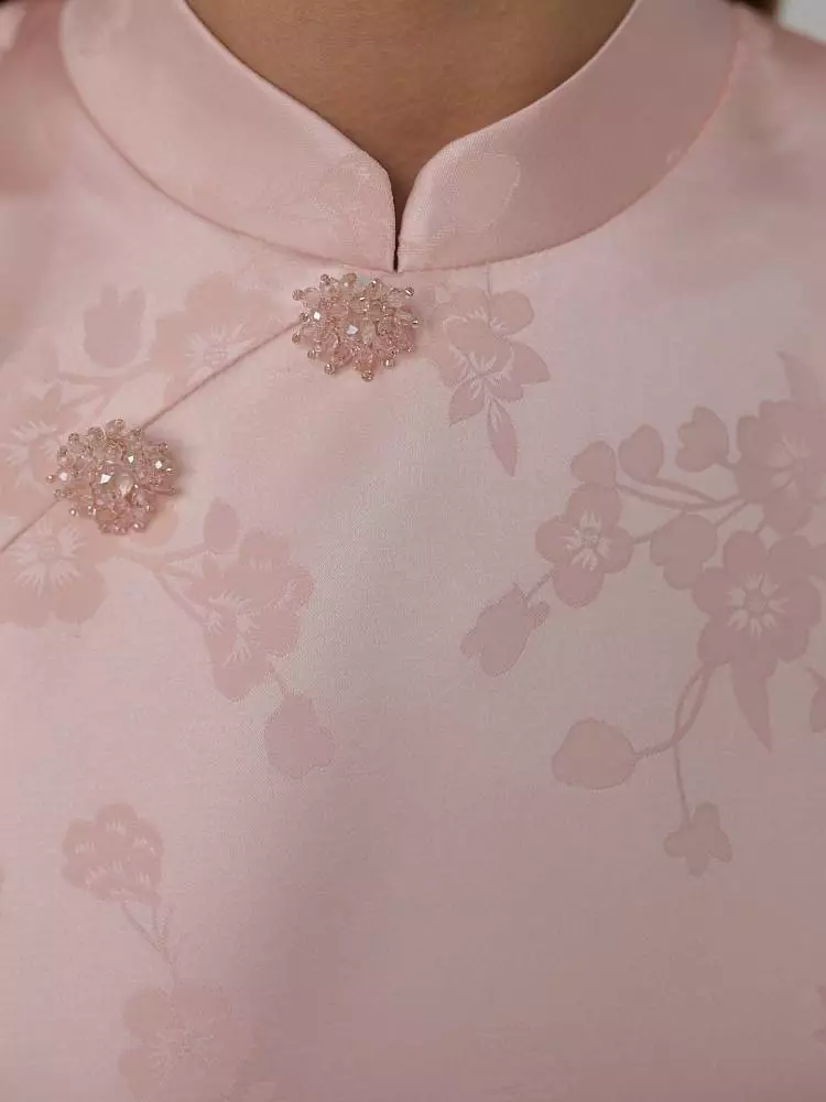 Платье (L (46RU), нежно-розовый). Изображение № 4