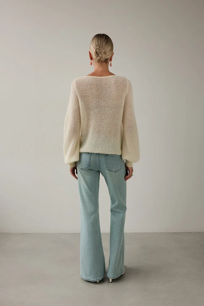 Джинсы (L (46RU), светло-голубой). Изображение № 4