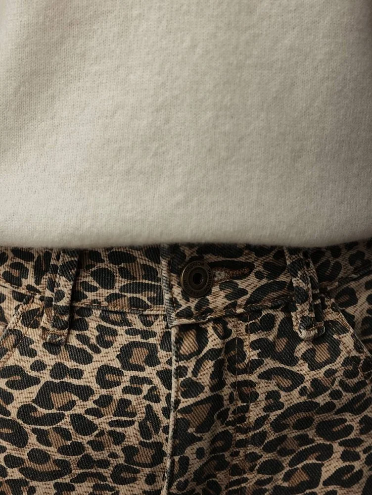 Джинсы (L (46), бежевый). Изображение № 4