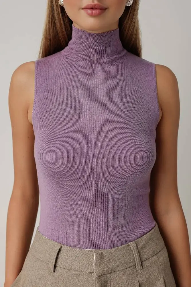 Топ (onesize (40-44RU), сиреневый). Изображение № 3