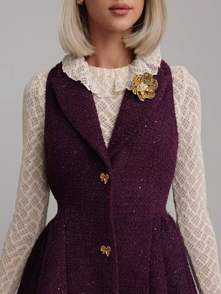 Блузка (M (44RU), бежевый). Изображение № 2