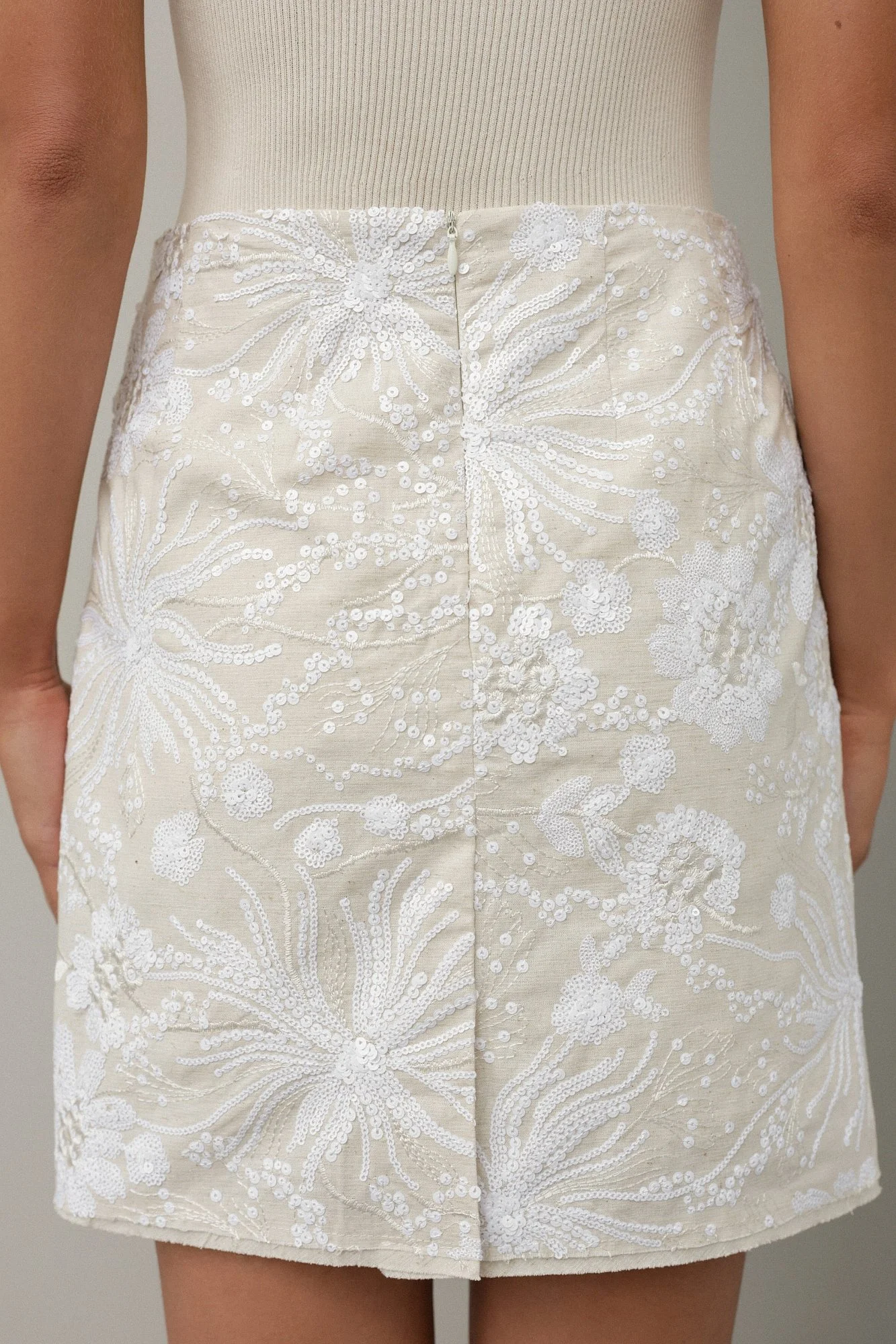 Юбка (S (42RU), бежевый). Избражение № 5