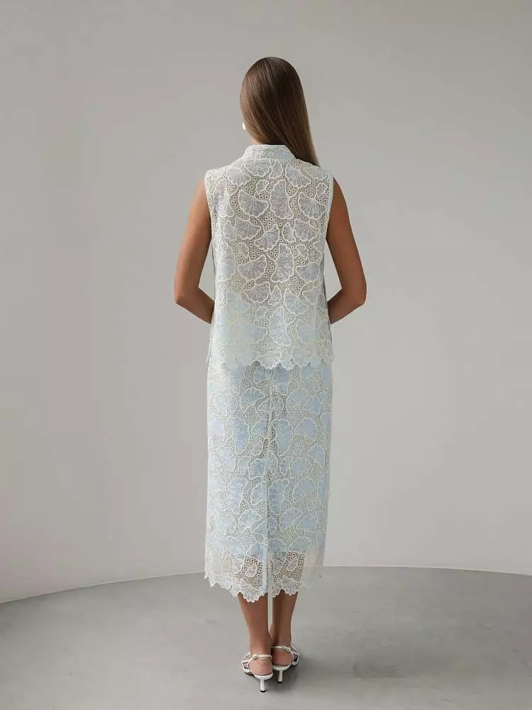 Юбка (S (42RU) голубой). Изображение № 5