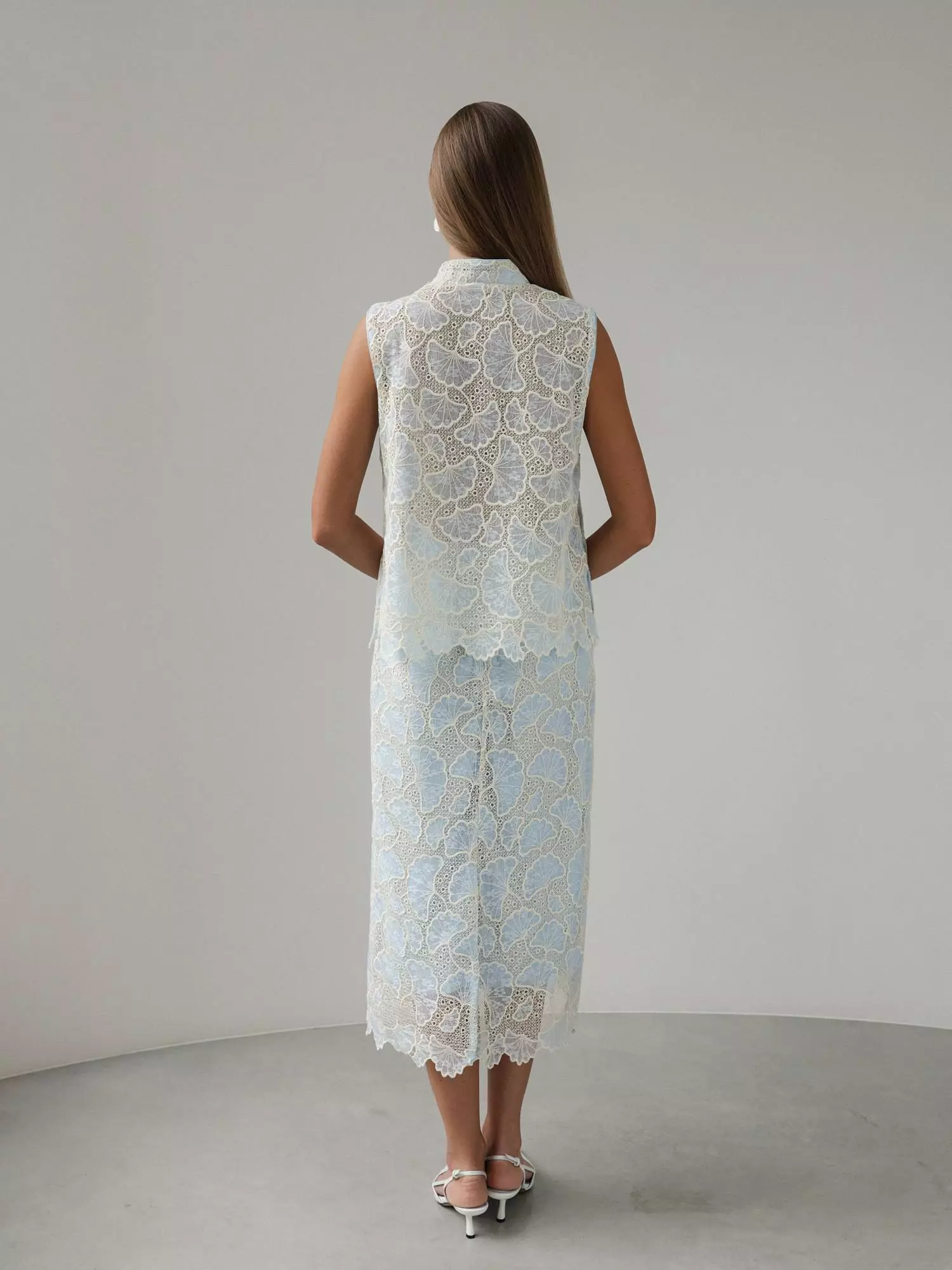 Юбка (S (42RU) голубой). Избражение № 5