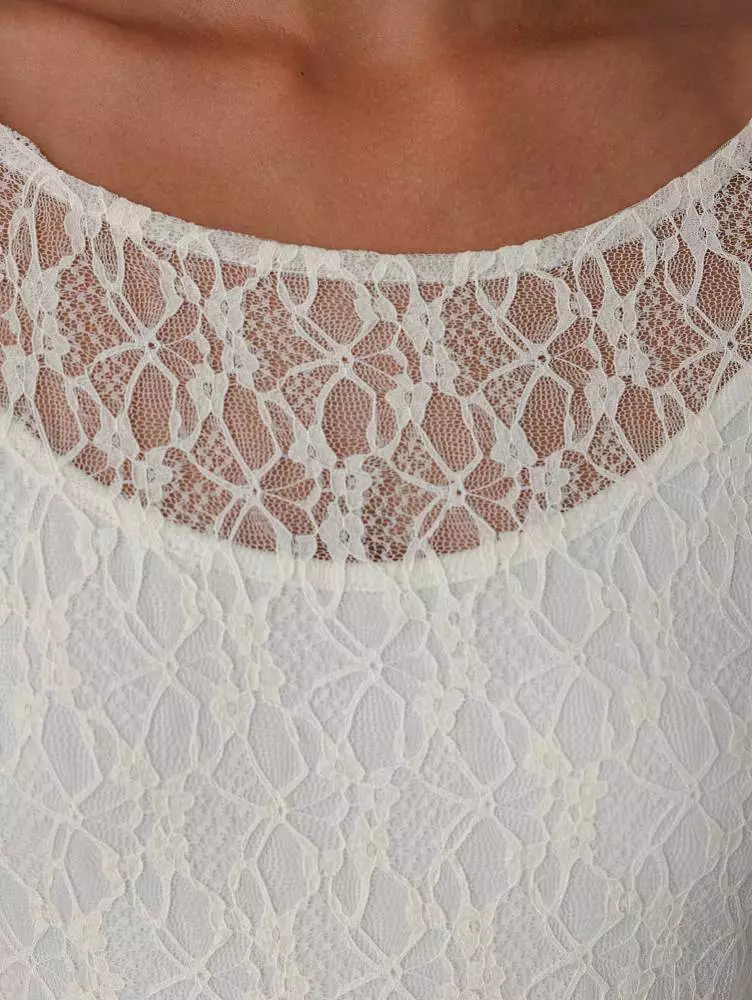 Платье (L (46RU), молочный). Изображение № 3