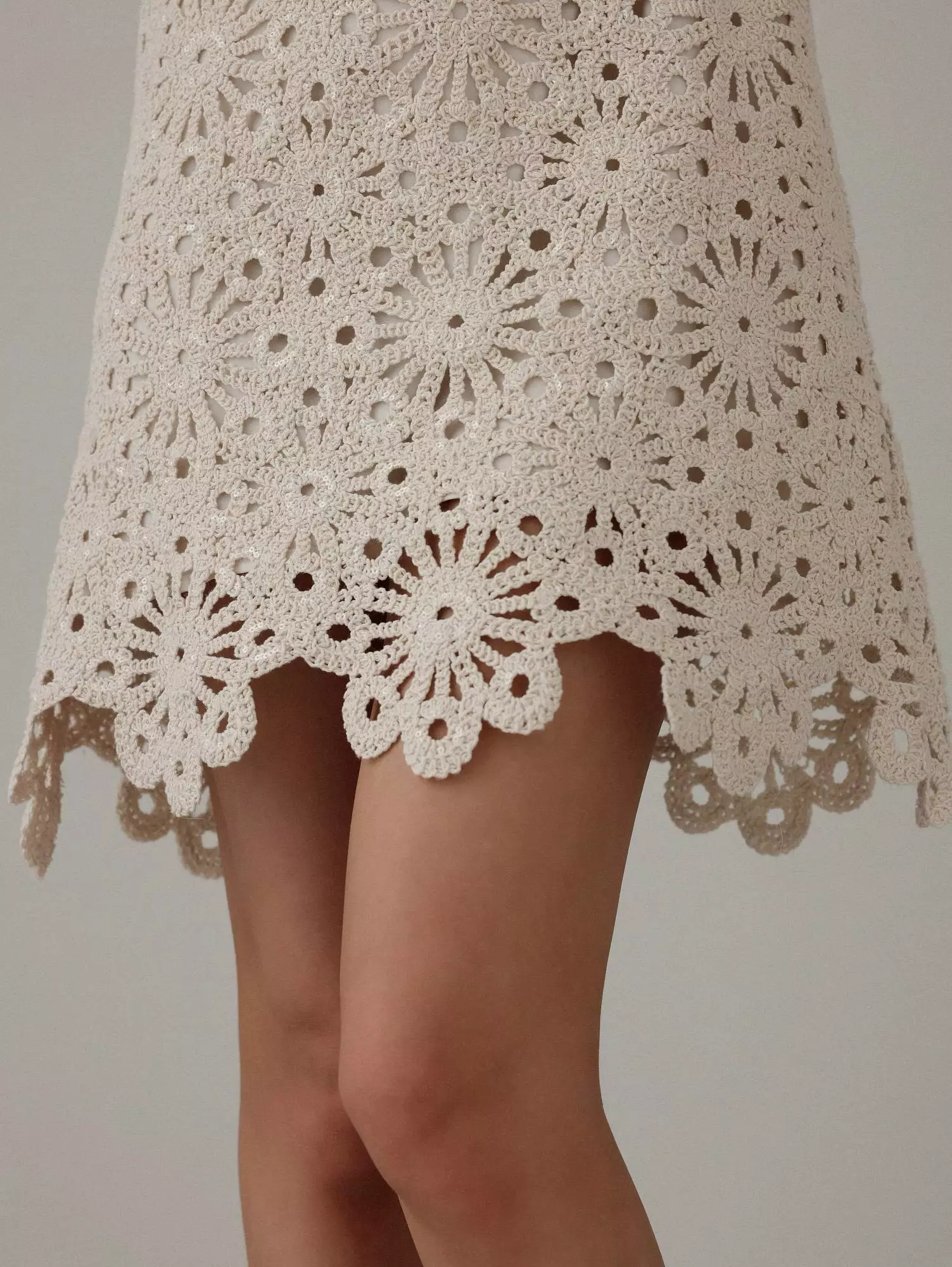 Платье  (L (46RU), светло-бежевый). Избражение № 5