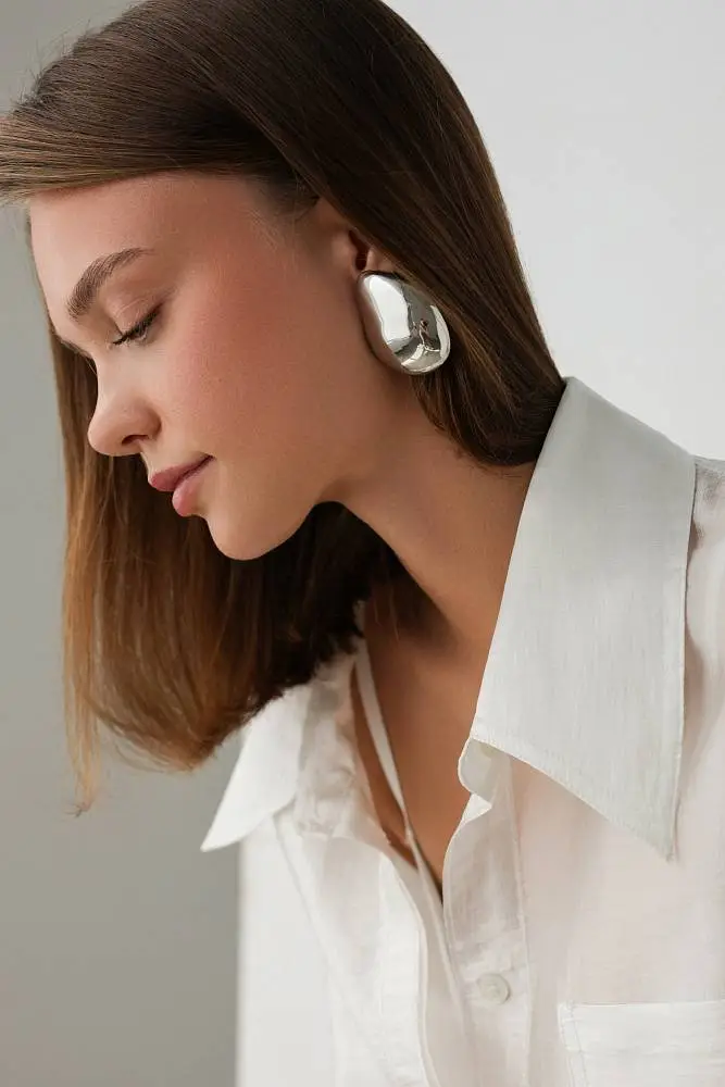 Серьги (серебристый). Изображение № 3