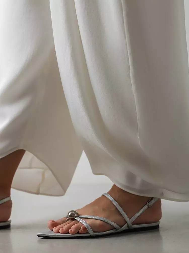 Брюки (M (44RU), белый). Изображение № 5